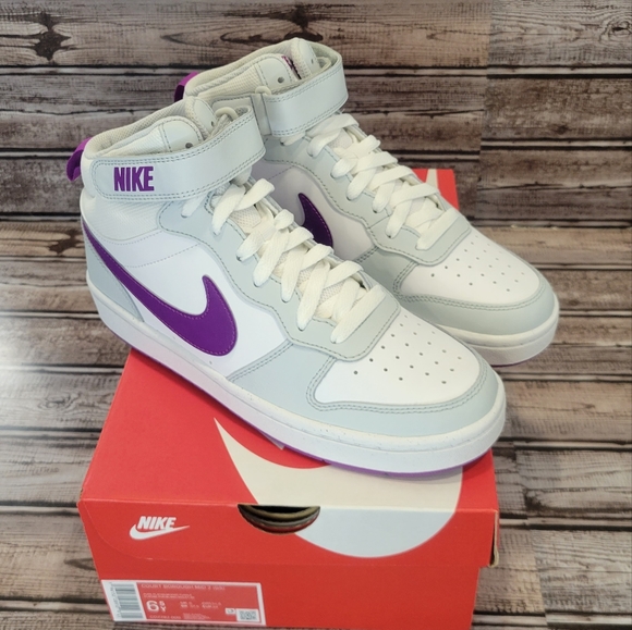 Nike Court Borough Mid 2 - Picture 3 of 9